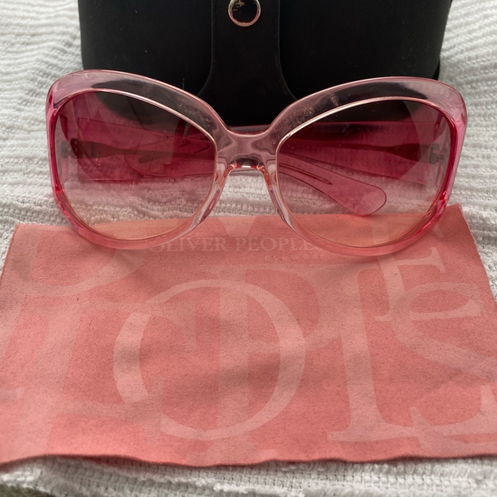 Pink Oliver Peoples Sunglasses